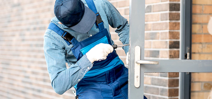 Pivot Storefront Door Locks Installation in Stockton, California
