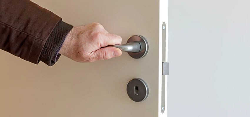 Restroom Locks Privacy Bolt Installation in Stockton, California